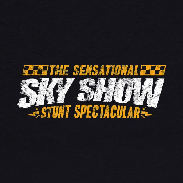 2021 - The Sensational Sky Show (Blue - Worn) by jepegdesign